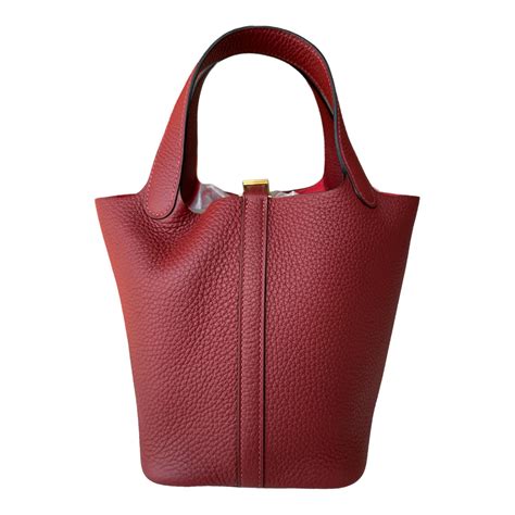 hermes rouge h picotin|is hermes picotin worth it.